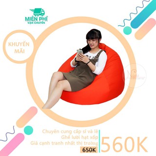 Ghế BeanbagGhế lười hạt xốp kiểu giọt nướcGiao hàng miễn phí TPHCM
