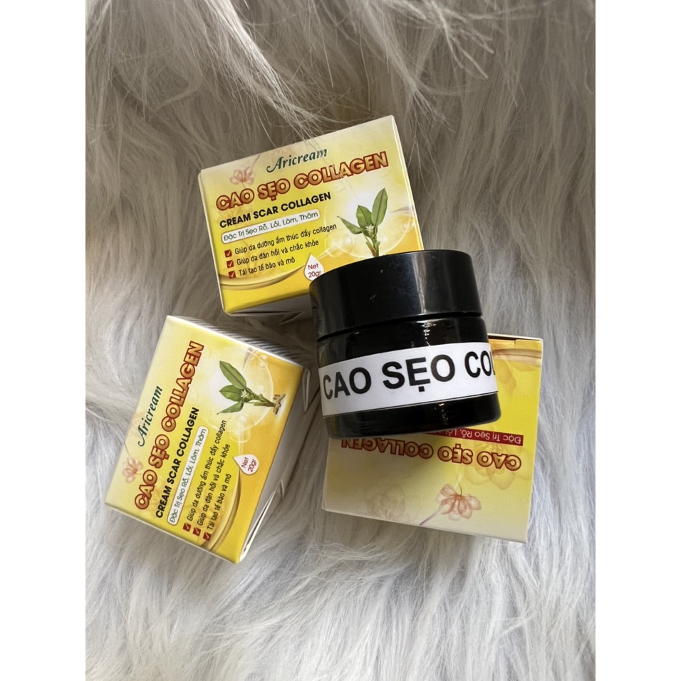 Cao Sẹo collagel X2 PHỤC HỒI TÁI TẠO DA Sẹo Thâm, Rỗ Collagen Tươi