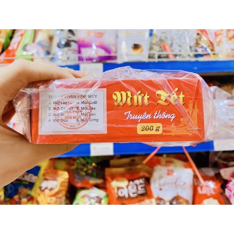 MỨT TẾT LỤC GIÁC HỮU NGHỊ 200G/300G