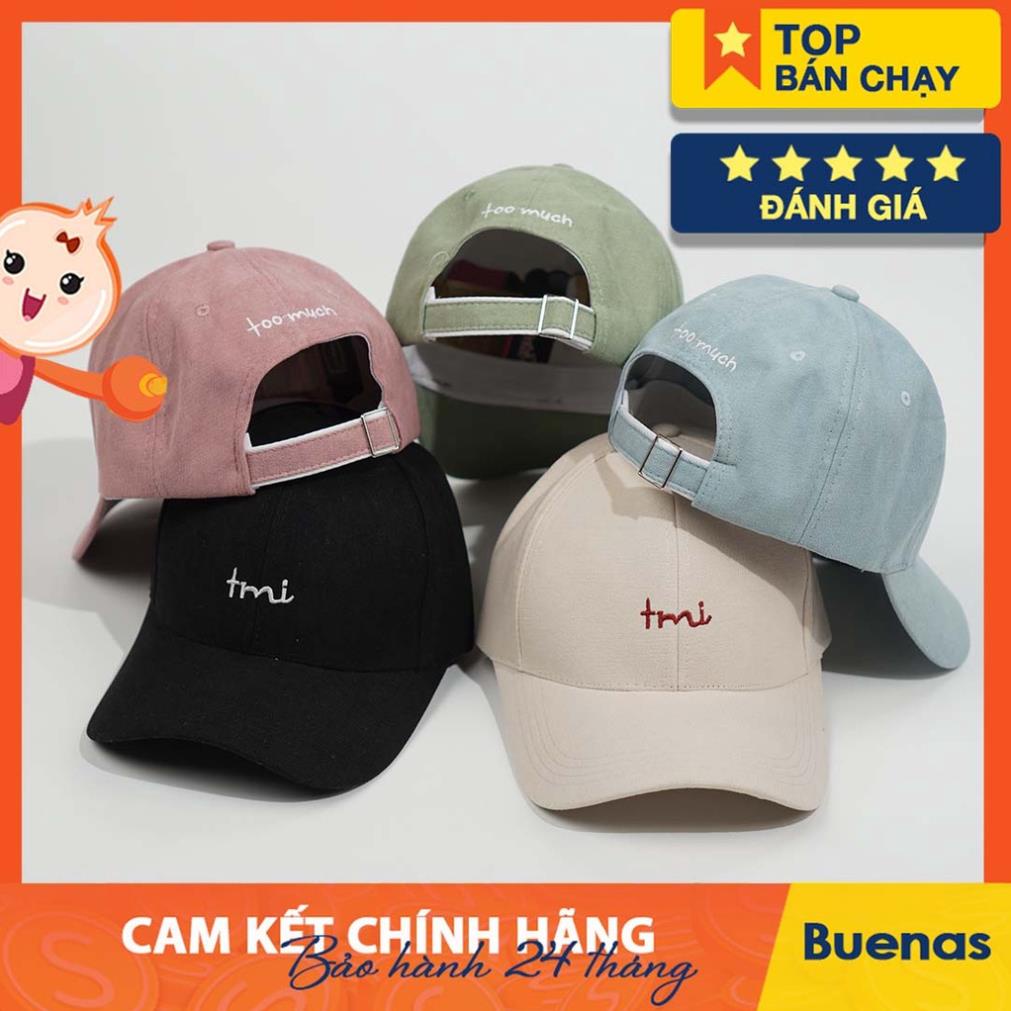 Mũ lưỡi trai - Nón kết thêu chữ Tmi - chất nỉ nhung cao cấp form unisex nam nữ đi học - du lịch !