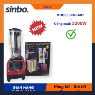 [SINBO] Máy xay sinh tố đa năng công suất cao từ 1800w - 3200w chính hãng (BH 06 tháng)