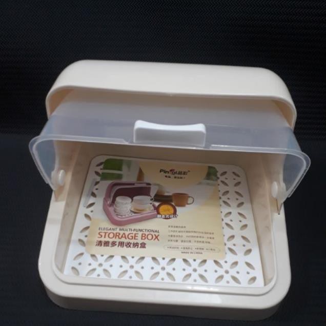 Rổ úp cốc chén,bình xữa có nắp đậy chống kiến dán duồi muỗi 2 cỡ GDTH