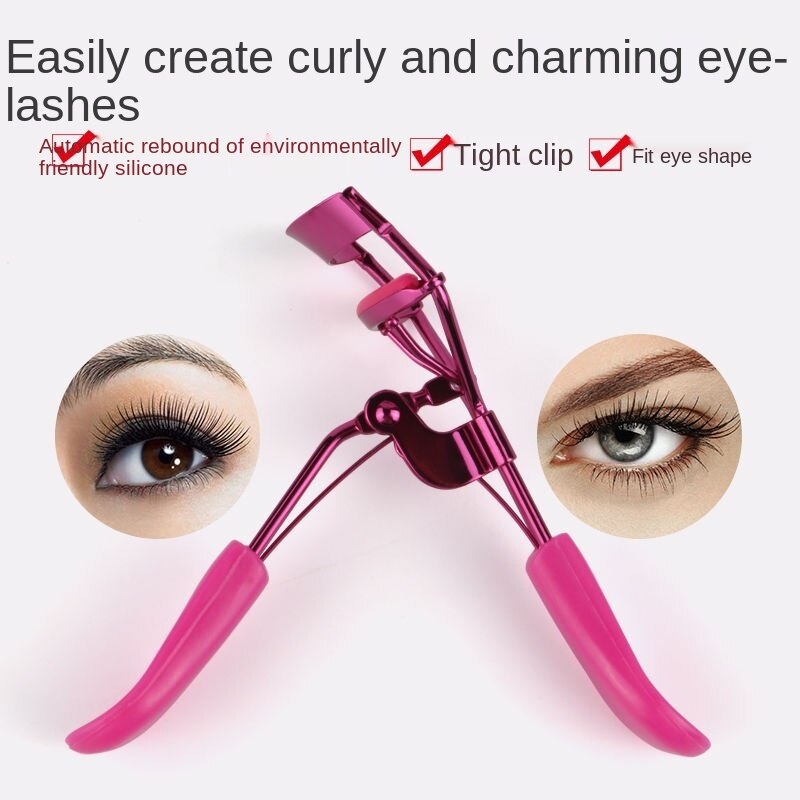 Eyelash Curler Lasting Curling Not Clip Eyelids Does Not Hurt Eyelashes Mini Portable  Eyelash Curler Tools Beauty Beginners Makeup Beauty Tools