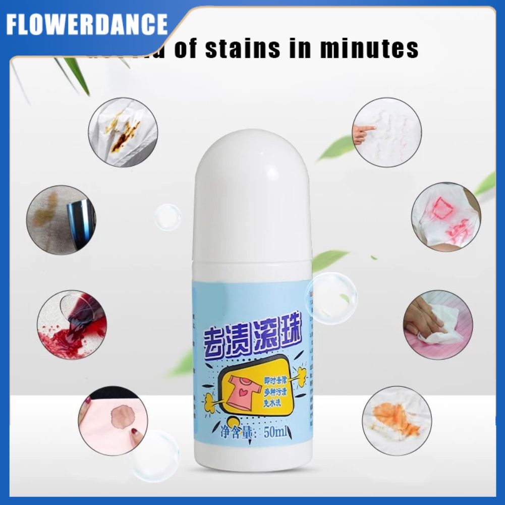 1 Chai Di Động Tẩy Vết Bẩn Quần Áo Con Lăn Bóng Quần Áo Sạch Lau Sạch Quần Áo Bút Loại Bỏ Nhiều Bụi Bẩn Dầu Bám Bẩn vải Làm Sạch Dụng Cụ Flowerdance