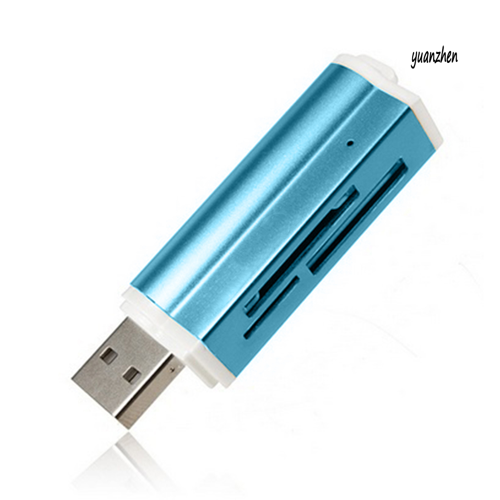 Đầu Đọc Thẻ Nhớ Tốc Độ Cao Usb 2.0 Micro Sd Tf Mmc Sdhc Ms | BigBuy360 - bigbuy360.vn