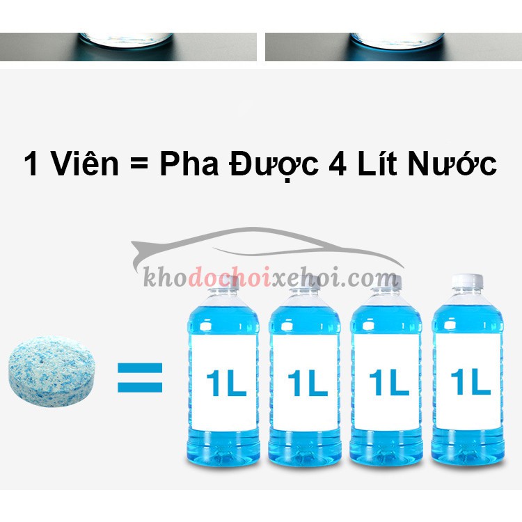 Viên Sủi Rửa Kính Siêu Sạch-1 Viên