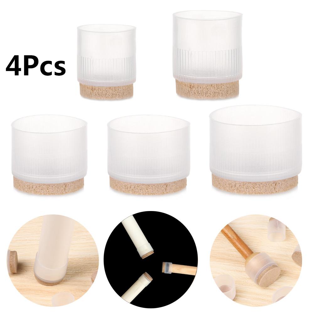 Bộ 4 Bọc Chân Ghế Không Gây Tiếng Ồn Tiện Dụng