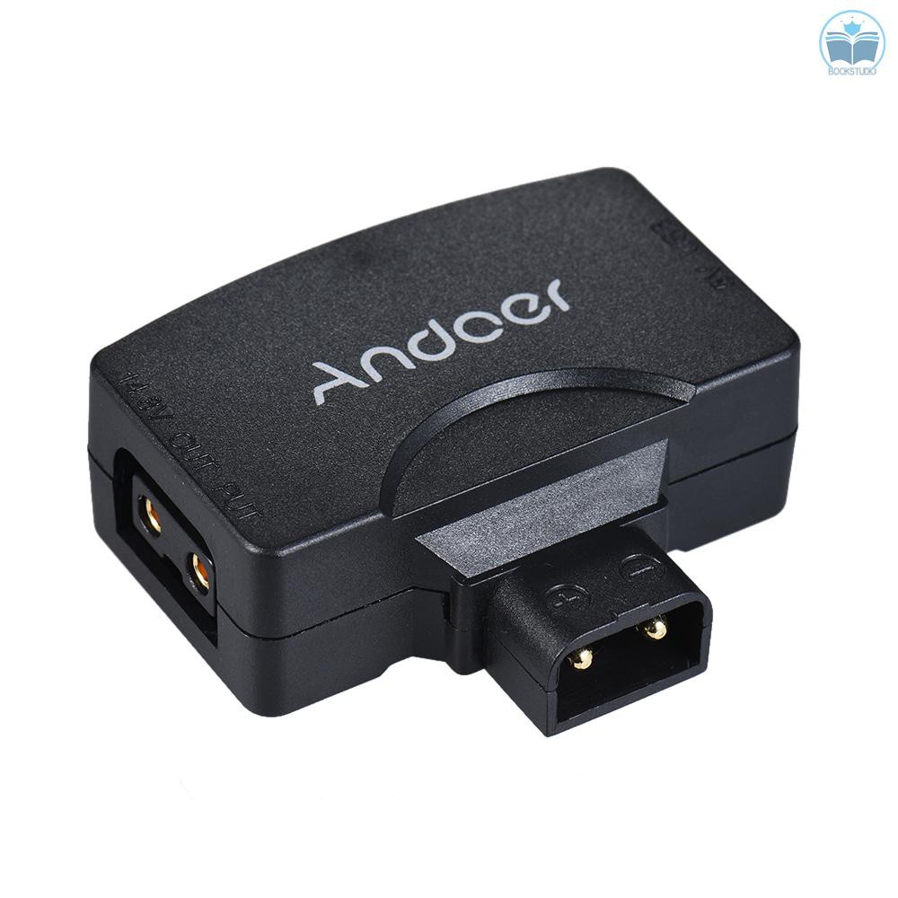 Andoer D-Tap to 5V USB Adapter Connector for V-Mount Camcorder Camera Battery for BMCC for  7/6/6plus for   iOS Android 