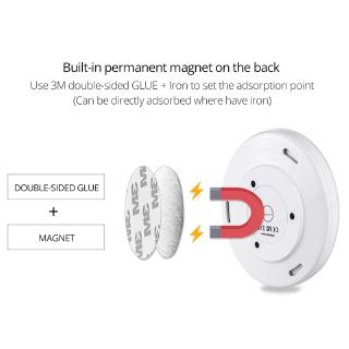 3 LED Push Touch Lamp Kitchen Cabinet Closet Night Wall Light