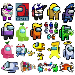 Set 50 Miếng Dán Trang Trí Hình Graffiti Độc Đáo