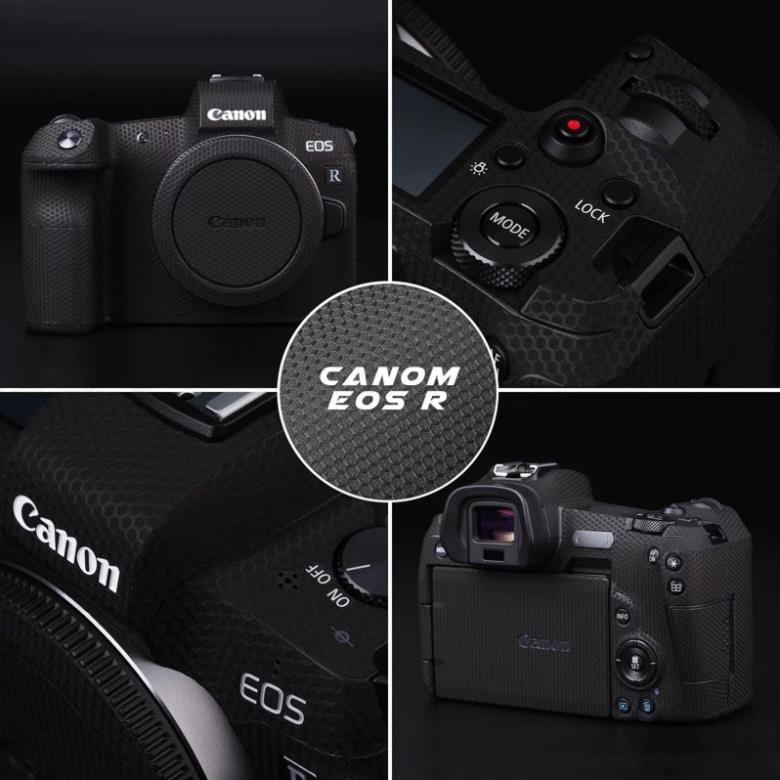 Skin 3M Vân Nổi Cho Body Canon R, Canon RP, R5, R6 -Decal Vip
