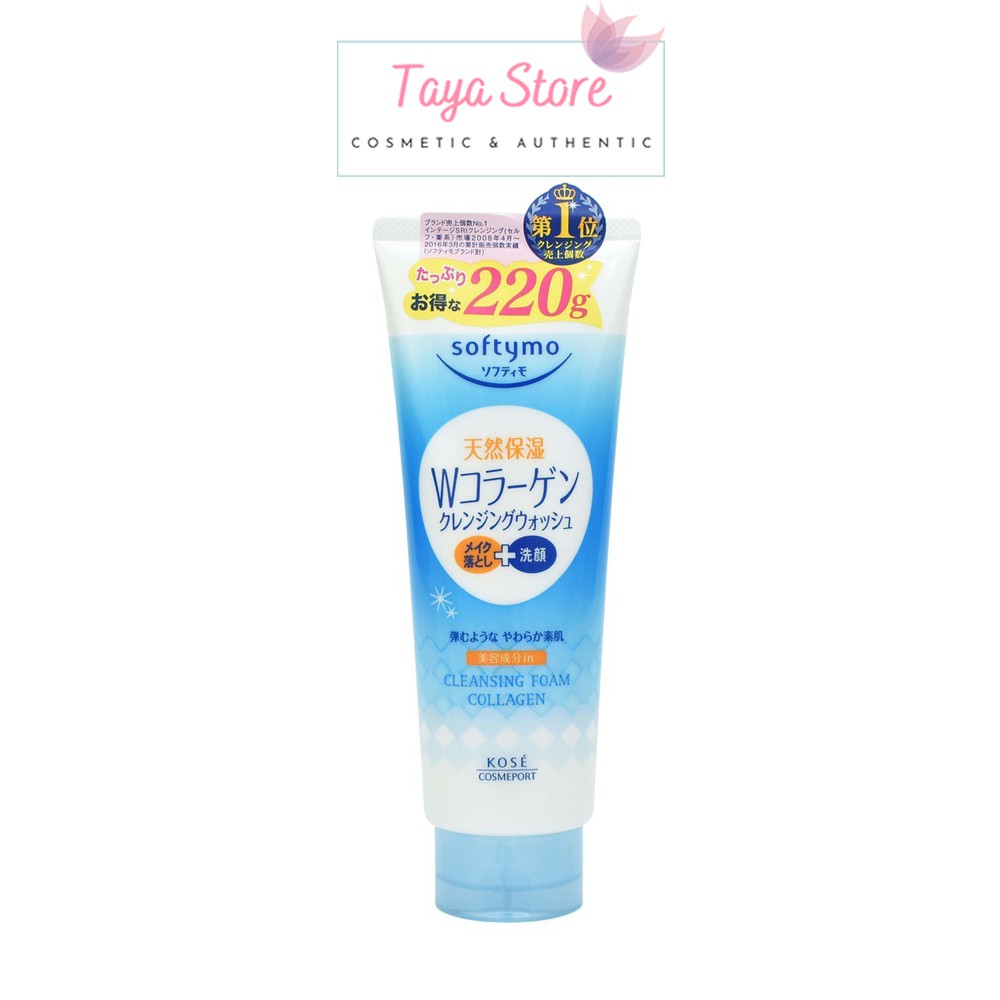 Sữa Rửa Mặt Kose Softymo Nhật Bản 220g