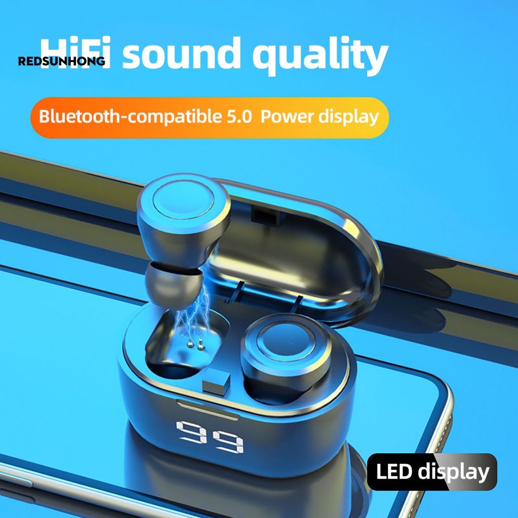 Tai Nghe Bluetooth RSH.z Có Nút Điều Khiển Cảm Ứng Vân Tay Chạy Bộ