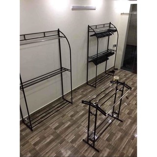 Kệ treo quần áo 2 tầng cánh buồm
