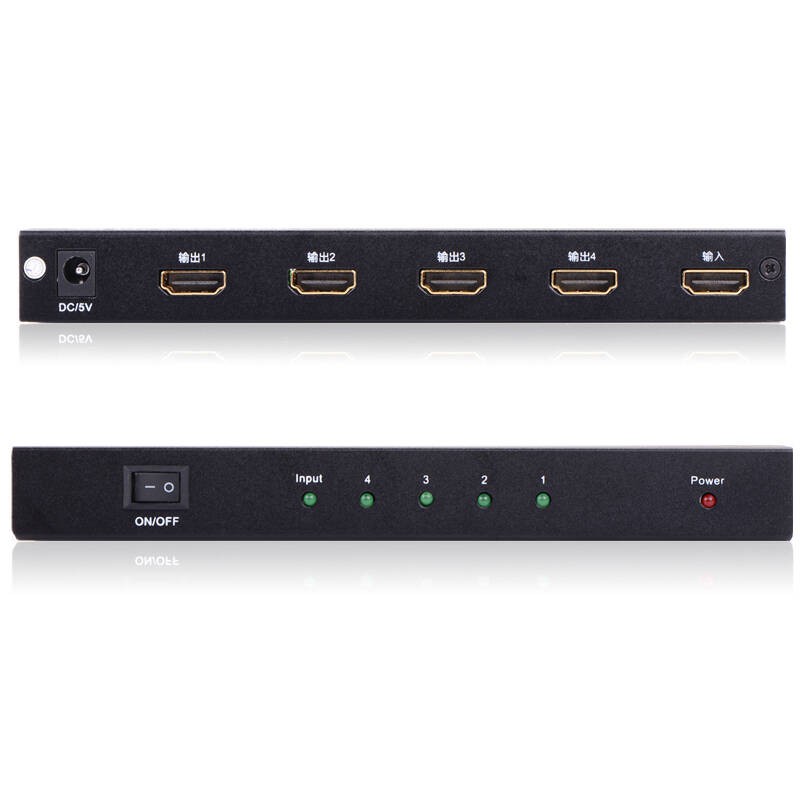 Bộ Chia Cổng HDMI 1 Ra 4 Hỗ Trợ Full HD UGREEN 40202 - Hàng Chính Hãng