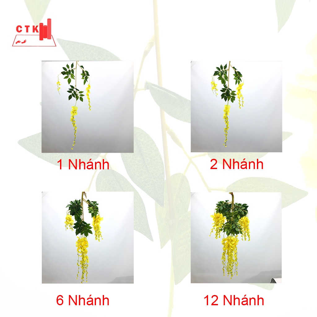 Thảm cỏ treo tường, cỏ nhựa nhân tạo trang trí ban công, hoa tử đằng (90cmx35cm)