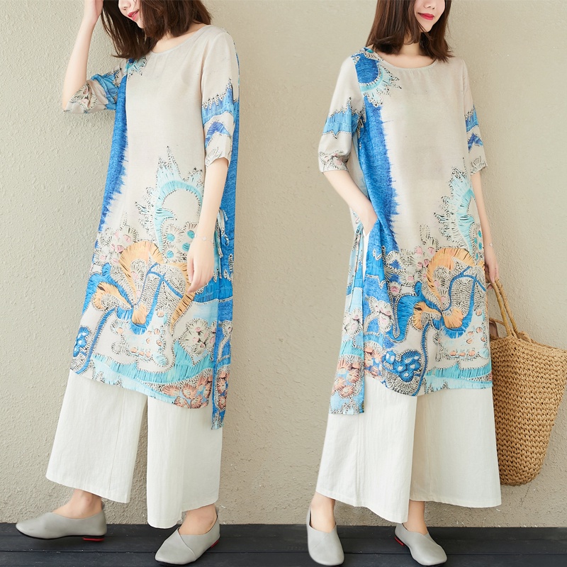 ☻ L O T U S ☻ Bộ Đồ Thời Trang Plus Size Phong Cách Cổ Điển CAL1684