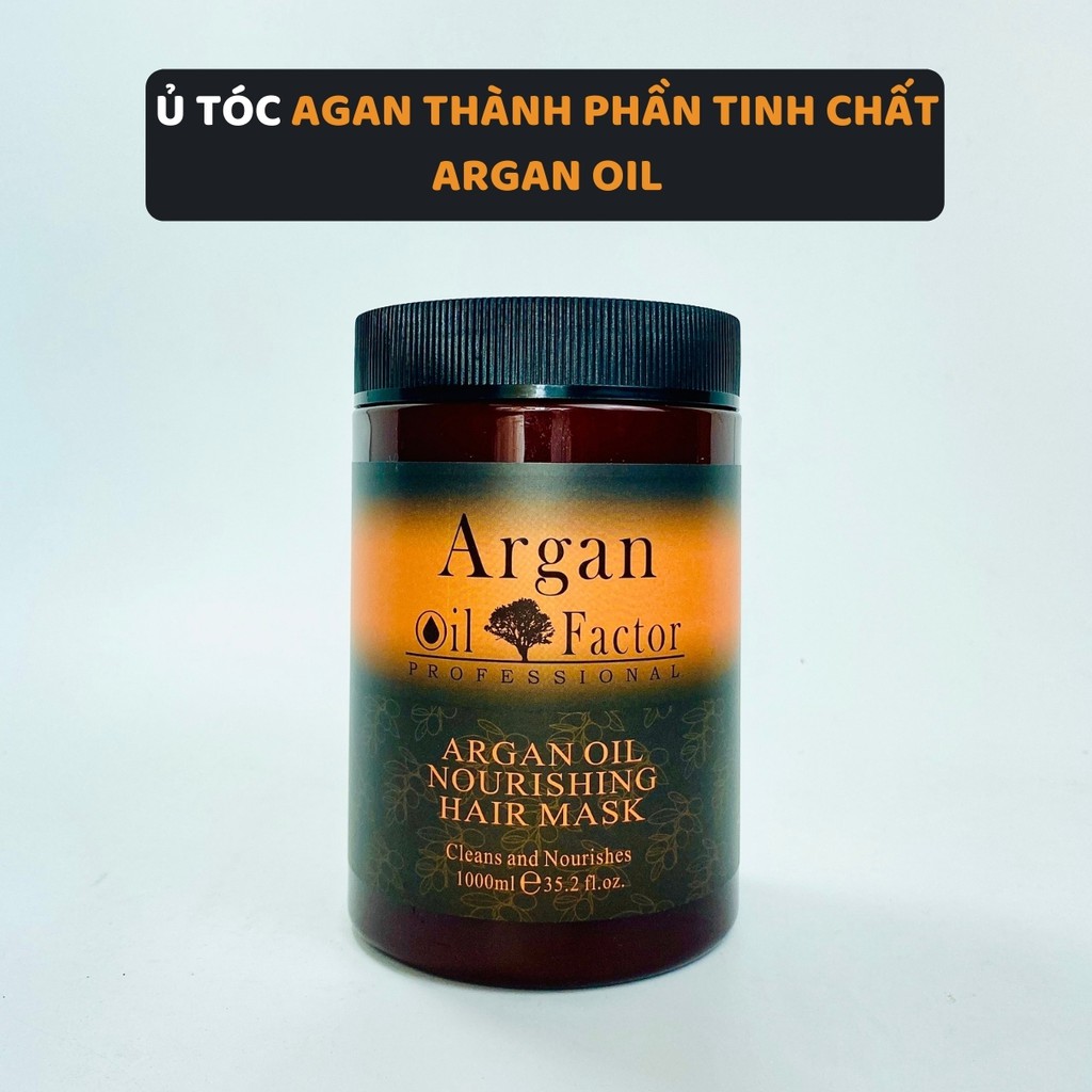 Kem ủ tóc ARGAN OIL COLLAGEN 1000ML - Ủ hấp tóc cung cấp dưỡng chất ARGAN OIL COLLAGEN tự nhiên UT10