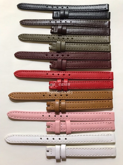 DÂY ĐỒNG HỒ DA BÒ SIZE 8 KÈM KHOÁ