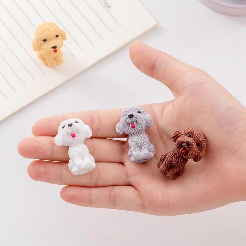 1 Cục Tẩy Hình Cún Teddy Hoạt Hình Đáng Yêu