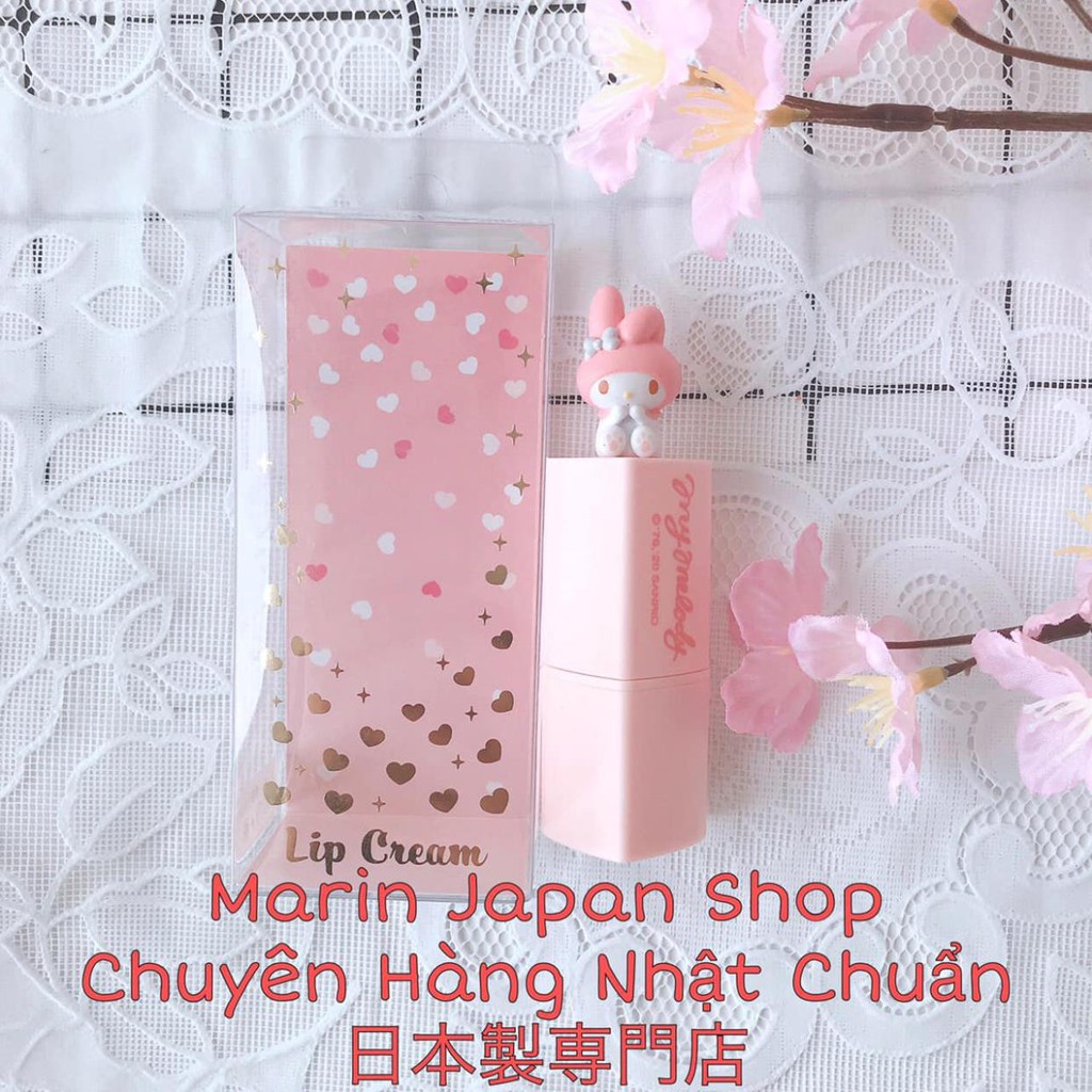 Son dưỡng ẩm bản siêu cute Lip Cream của Hello Kitty và My Melody Sanrio Nhật Bản