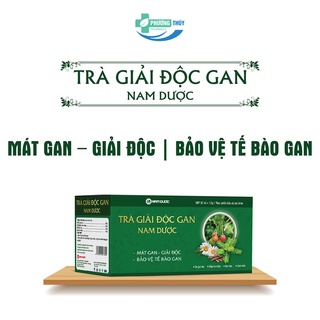 Trà giải độc gan nam dược - giải độc gan - giải rượu - thanh nhiệt - hộp 20 gói x1,5g