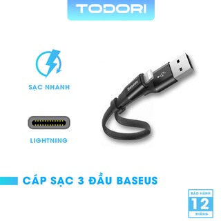 Dây sạc dùng cho Sạc dự phòng dài 23cm chính hãng Baseus