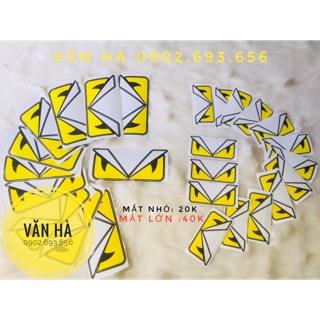 Decal mắt Fendi