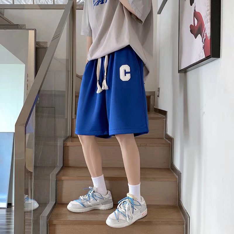 Quần Short Thể Thao Dáng Rộng Phong Cách Hàn Quốc Thời Trang Mùa Hè Cho Nam Size M-3XL