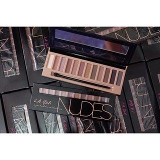 Phấn mắt L.A girl eye shadow collection nudes 12 ô từ Mỹ