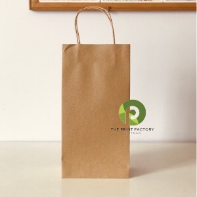 COMBO 100 TÚI GIẤY KRAFT TRẮNG SẢN XUẤT TẠI NHÀ MÁY VIETNAM VND 220,000. KÍCH THƯỚC 330x14Đx89 GIÁ T