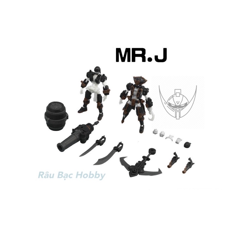 Mô hình Mr. J no57 - no 57 - fiftyseven tỉ lệ 1/24