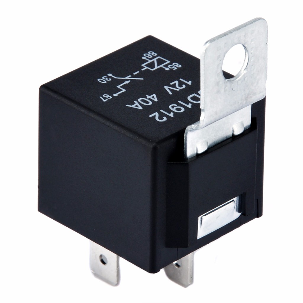 bbyes✿12V 40A Relay 4 PIN Automotive Car Truck Boat Relay Normally Open Contact