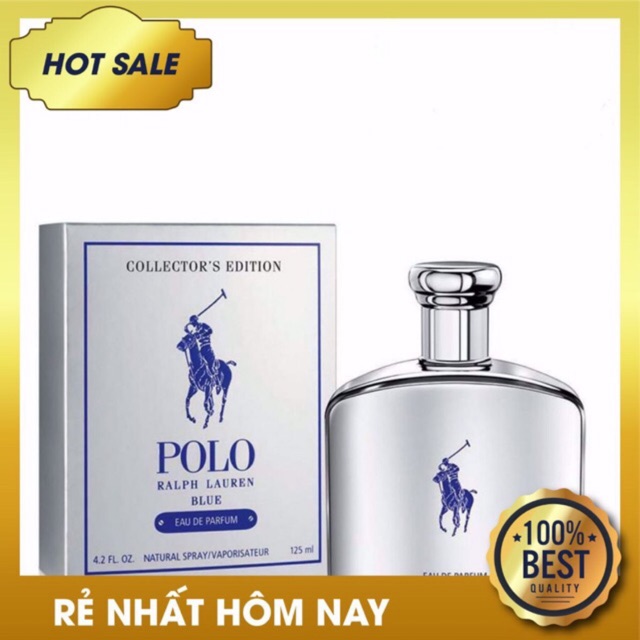 (chuẩn auth) (chuẩn auth) Nước Hoa Nam Ralph Lauren Polo Blue Collector’s Edition - 125ml chính hãng