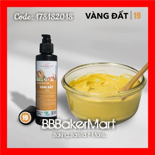 210GR - Màu nước thực phẩm làm bánh UNICORN COLOR - Màu VÀNG ĐẤT