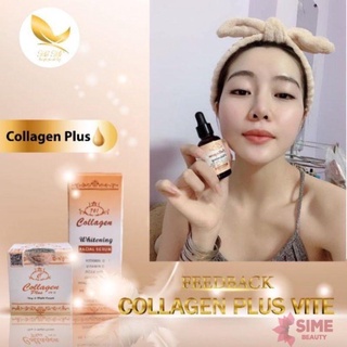 Serum collagen plus vit e Chính Hãng