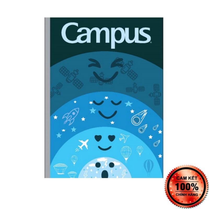 Vở kẻ ngang có chấm 200 trang Earth CAMPUS Cưng xỉu