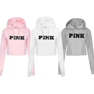 Áo Croptop Hoodie In Chữ Trẻ Trung Sành điệu cho nữ