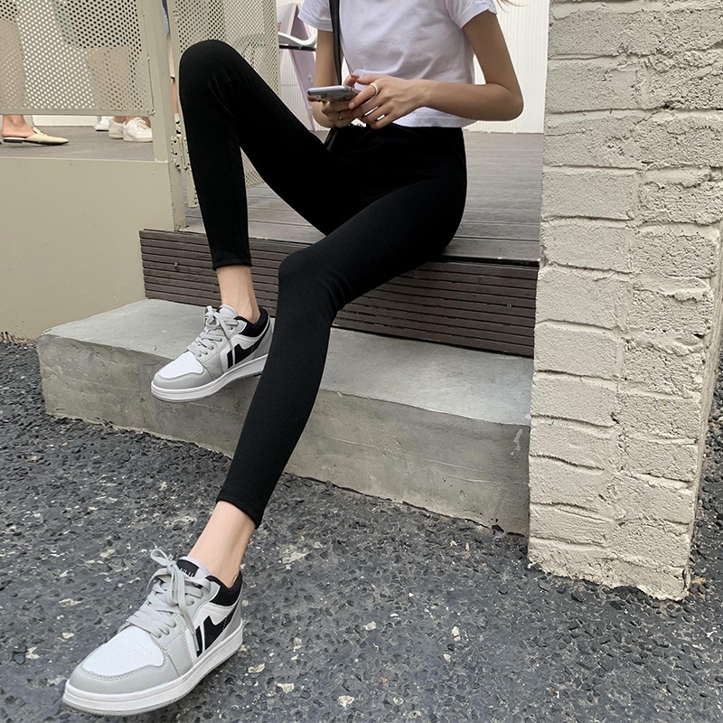 Quần Legging Thể Thao Lưng Thun Co Giãn Màu Xám Nhạt Cho Nữ | BigBuy360 - bigbuy360.vn