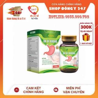 ✅Dạ Vị Khang 👍[Freeship] ❤️ - Hỗ Trợ Loét Dạ Dày, Tiêu Diệt Vi Khuẩn Hp