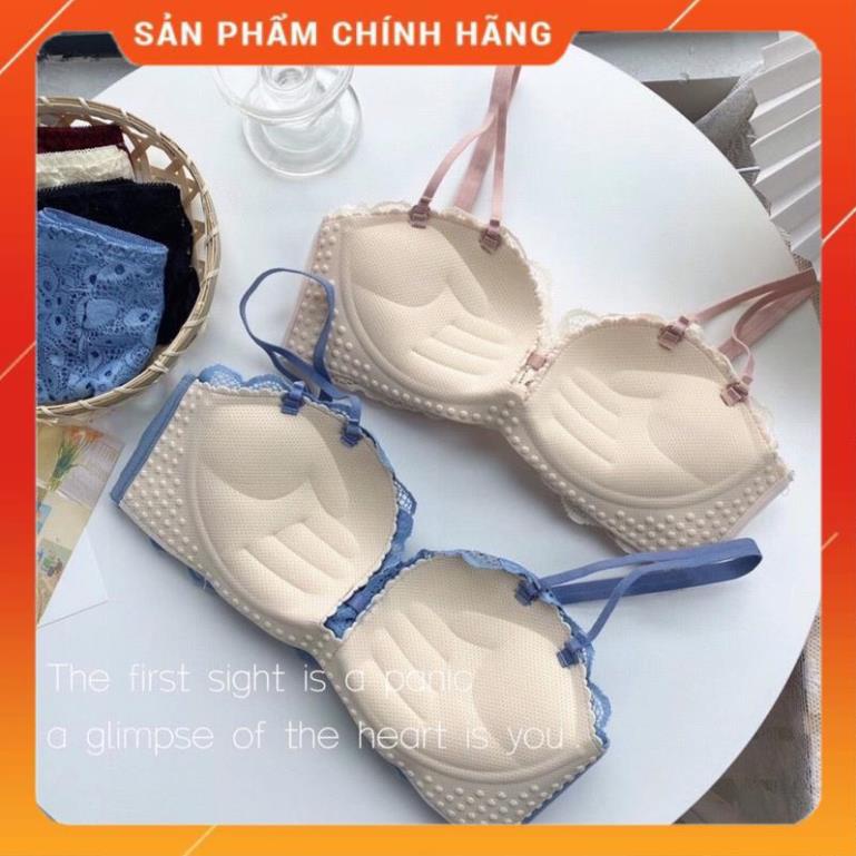 Áo Ngực Ren 2 Dây Trong 1, Áo Lót Nữ Kiểu Mới Ren Đẹp Tinh Tế 0779