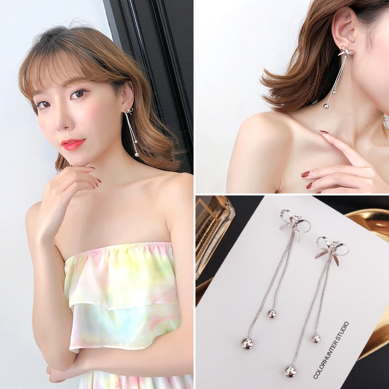 Khuyên Tai Tua Rua Phong Cách Hàn Quốc Thời Trang Dành Cho Nữ