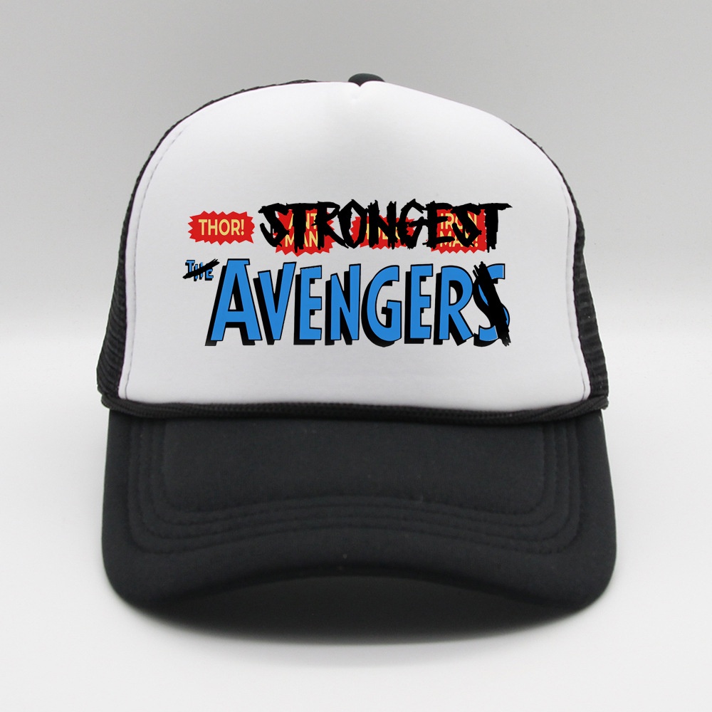 The strongest avenger Mũ Lưỡi Trai Đỏ In Hình thor love and thunder trucker Cho Ngày Của Cha