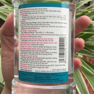 Tpc nước xúc họng