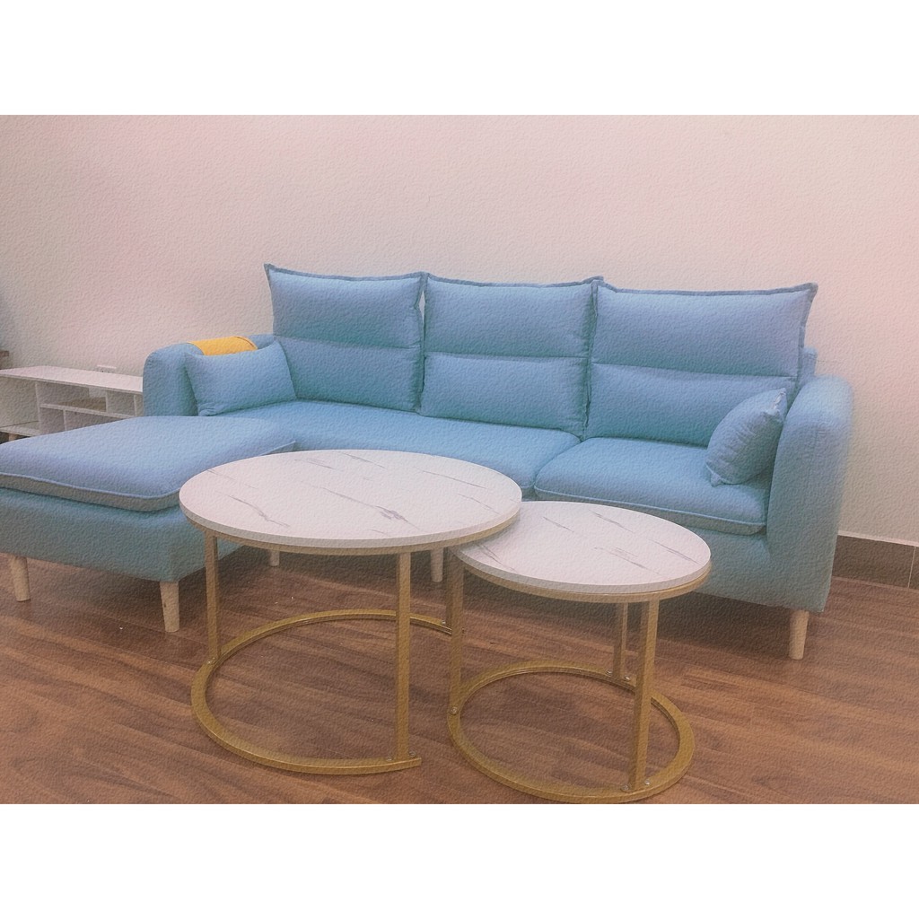 Bàn trà gỗ sofa bàn trà Đôi phòng khách  Khung Thép Tĩnh Điện Sang Trọng Mẫu Bàn Tiếp Khách