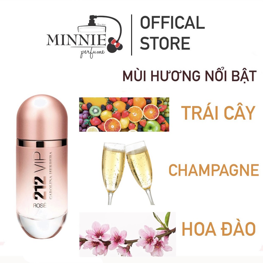 Nước Hoa Nữ Carolina Herrera 212 Vip Rose