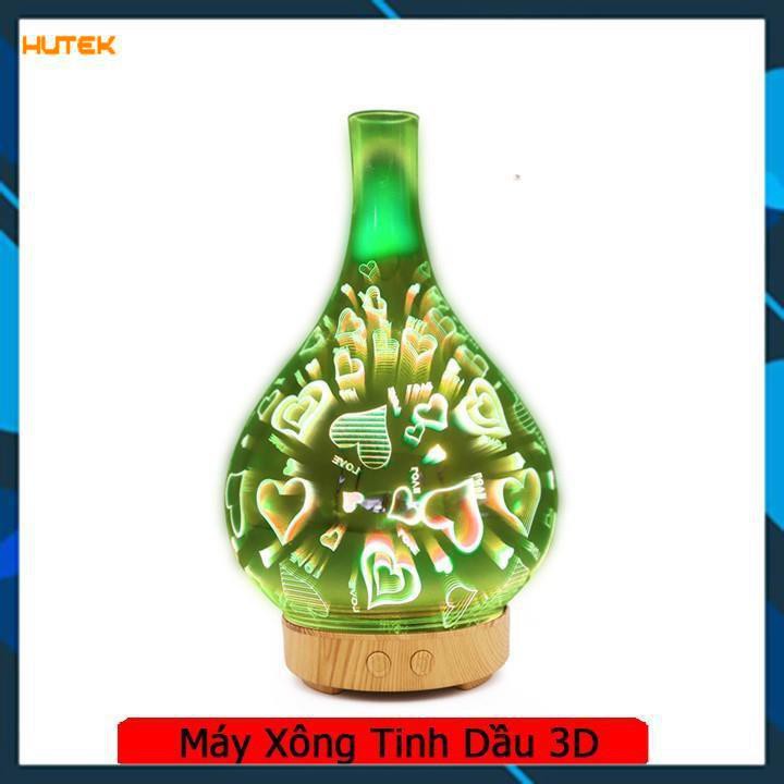 Máy khuếch tán tinh dầu 3D NAGOMI, đèn Led hình 3D đổi màu siêu đẹp, tặng kèm 1 lọ tinh dầu 10ml hương ngẫu nhiên