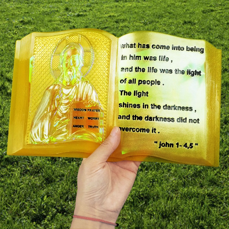 Khuôn Silicon Làm Sách Kinh Thánh DIY Tiện Dụng