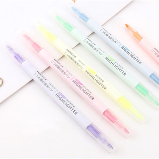 SET Bút Highlighter Vience 2 đầu (6 cây)