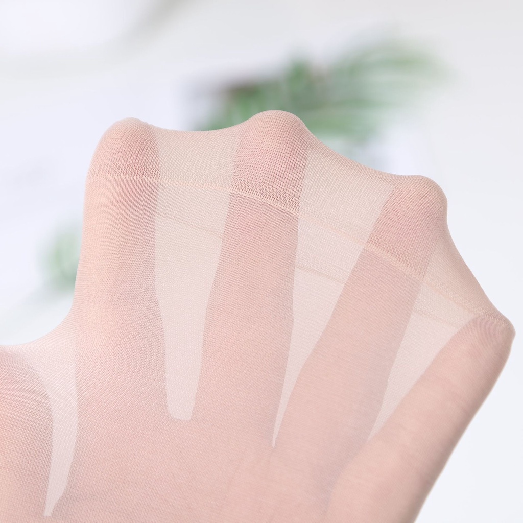 Vớ Nhung Mỏng Cổ Thấp Vô Hình Thời Trang Xuân Hè Cho Nữ